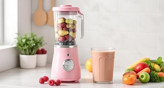 Blend Anywhere, Anytime: The Pink Manual Smoothie Maker That’s Changing Kitchens