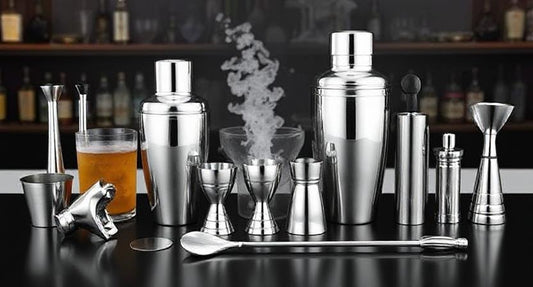 Shake, Stir, and Impress: The Ultimate Guide to the 550ml 15-In-1 Stainless Steel Bartending Set