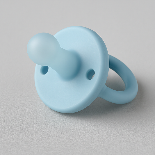 Soothe in Style: The Ultimate Sky Blue Silicone Pacifier for Gentle Sleep and Happy Babies