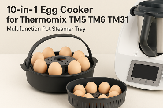 10-in-1 Egg Cooker For Thermomix TM5 TM6 TM31 Multifunction Pot Steamer Tray