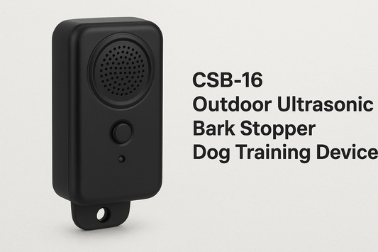 The Research and Development of Advanced CSB-16 Outdoor Ultrasonic Bark Stopper (Black Color) Dog Training Device for Creating Quiet and Peaceful Settings