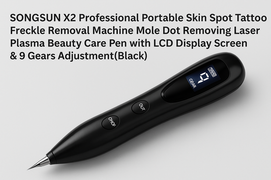SONGSUN X2 Pro Black Model Plasma Beauty Care Pen-particularly for Skin Spot, Mole, Freckle, and Tattoo Removal