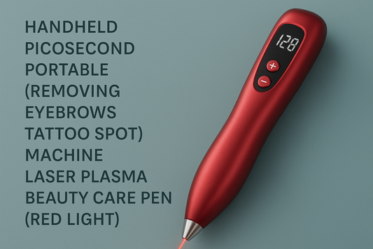 The Handheld Picosecond Portable Laser Plasma Beauty Care Pen with Red Light is a professional device used for eyebrow tattoo removal