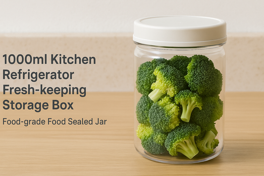 Preserve Freshness Like Never Before: Why the 1000ml Food-Grade Sealed Storage Jar Is a Kitchen Must-Have