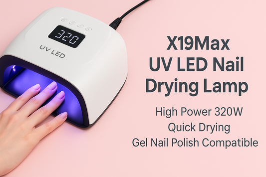 X19Max High Power 320W UV LED Nail Drying Lamp with US Plug