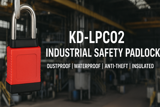 Secure Your Site with KD-LPC02: The Ultimate Dustproof, Waterproof, and Anti-theft Industrial Padlock.