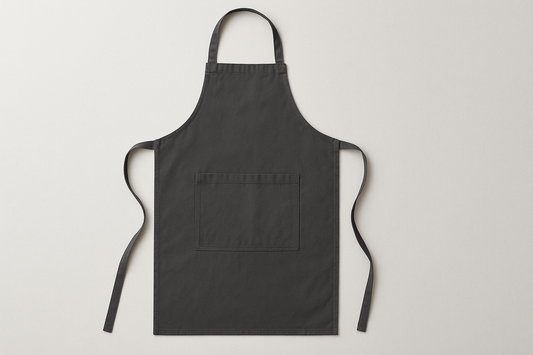 Cotton Simple Home Woman Apron (Dark Gray)