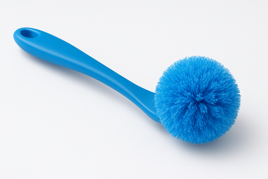 Polyester Cleaning Ball Household Handle Cleaning Brush (Blue) – The Perfect Kitchen Cleaning Essential