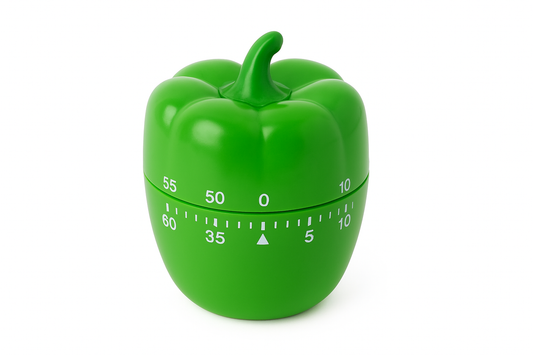 Stay on Time with Style: Vegetable Kitchen Timer Cooking Mechanical Count Down Alarm (Random Color Delivery)