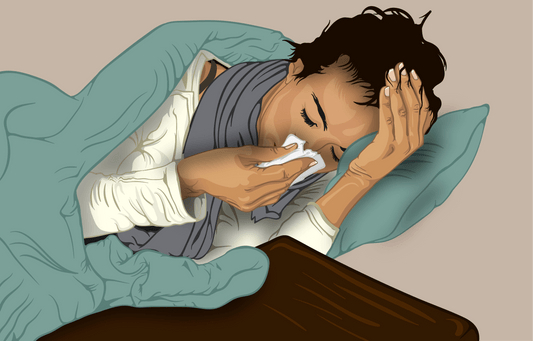 Common cold - why is only one nostril closed