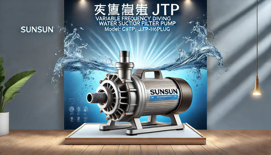 SUNSUN JTP-16000 Variable Frequency Diving Pump: A Powerful and Energy Efficient Water Suction and Filtration Solution for Aquariums, Ponds, and Hydroponic Systems