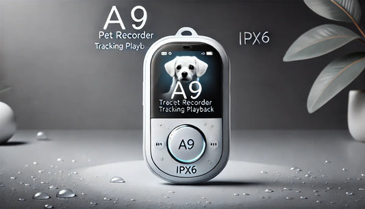 A9 Pet Recorder Tracking Playback IPX6 Waterproof (White): The Ultimate Solution for Pet Safety and Tracking