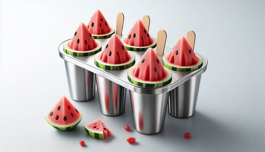 Chill in Style: The Ultimate Stainless Steel DIY Ice Cream Mold for Healthy & Fun Homemade Popsicles