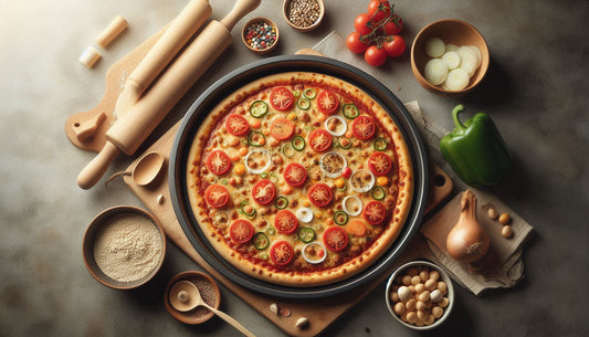 Perfect Portions: Why the 6-Inch Non-stick Pizza Pan Is a Game-Changer