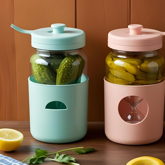 Revolutionize Your Kitchen Organization with the Wet and Dry Separate Pickle Jar: The Ultimate Storage Solution