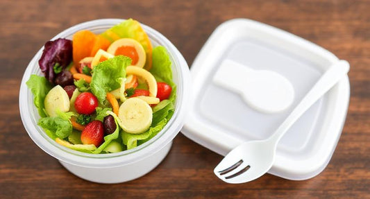 Fresh, Functional, and On-the-Go: The Ultimate Microwaveable Double Layer Salad Lunch Box