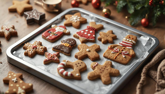 Bring Your Holiday Baking to Life with the Stainless Steel 3D Stereo Cookie Mold (Large)