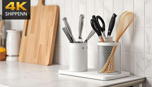 Efficient Kitchen Storage with Style: The Ultimate Knife and Chopstick Organizer