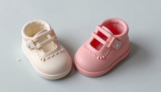 Sweet Beginnings: Creating Adorable Baby-Themed Treats with the 2 PCS Baking Mold Set