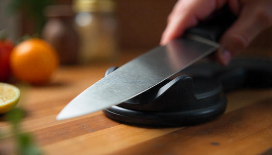 Sharp in Seconds: The Mini Suction Cup Knife Sharpener Every Kitchen Needs