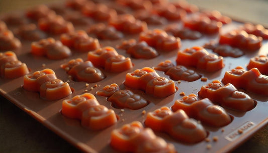 Bite-Sized Fun: Discover the Magic of the 2 PCS Small Bear Silicone Chocolate and Candy Mold Set