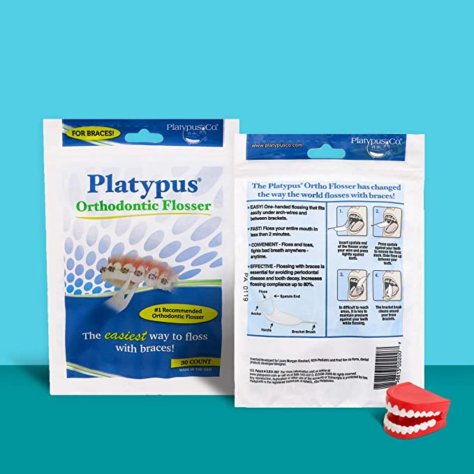 Orthodontic Unique Structure Flossers for Braces And Instruments