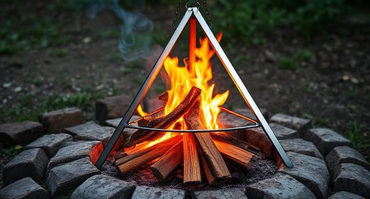 Cooking with Fire and Precision: The Enduring Power of the Outdoor Stainless Steel Triangle Bonfire Stove Hanger