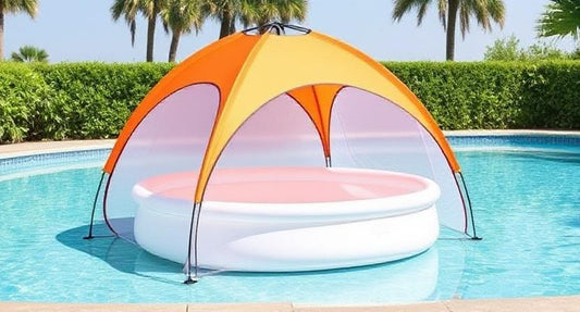 The Ultimate Baby Beach Tent: Why Every Parent Needs This Foldable Orange Sun Shelter With Built-In Pool for Safe, Fun-Filled Outdoor Adventures