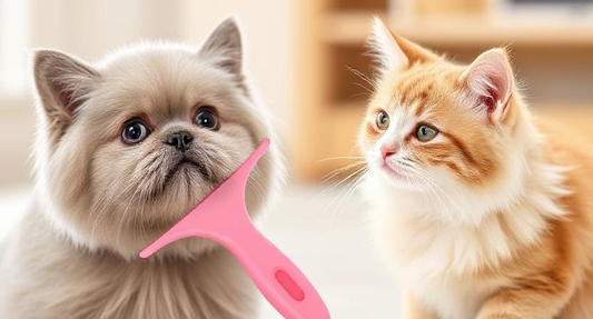 The Cherry Blossom Comb: Where Pet Grooming Meets Beauty and Function