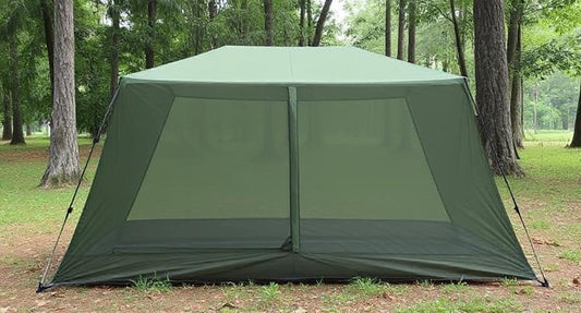 Sleep Safe Under the Stars: The Ultimate Guide to the Polyester Mesh Anti-Mosquito Camping Tent (Army Green)