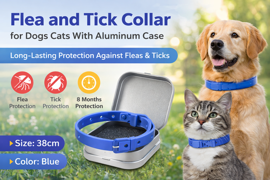 Flea and Tick Collar for Dogs & Cats: Long-Lasting Protection Made Easy