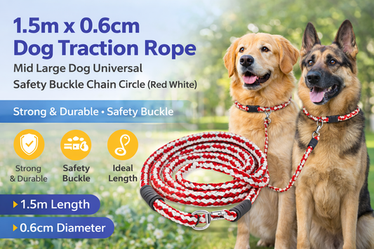 The Perfect 1.5m Dog Leash for Medium and Large Dogs