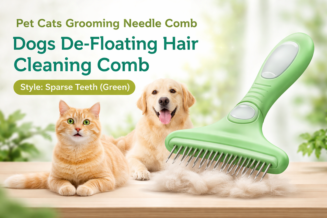 Effortless Pet Grooming: The Ultimate Guide to the Sparse Teeth De-Floating Hair Comb for Cats and Dogs