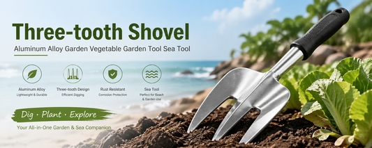 The Ultimate Guide to Enhancing Growth With the Three-tooth Shovel Aluminum Alloy Garden Vegetable Garden Tool and Versatile Sea Tool Performance