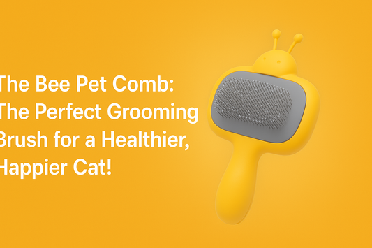 The Bee Pet Comb: The Perfect Grooming Brush for a Healthier, Happier Cat!
