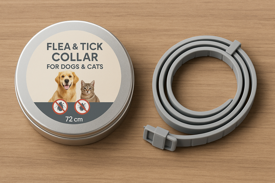Aluminum Cased Long-Lasting, Safe, and Comfortable Pest Protection- 72cm Flea &amp; Tick Collar for Dogs and Cats