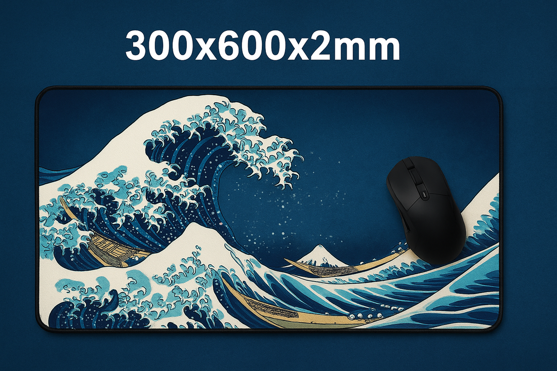 Riding the Big Wave: The Ultimate 300x600x2mm Gaming Mouse Pad for Precision and Style