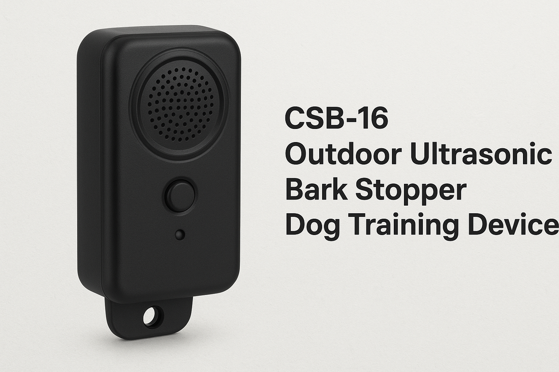 The Research and Development of Advanced CSB-16 Outdoor Ultrasonic Bark Stopper (Black Color) Dog Training Device for Creating Quiet and Peaceful Settings