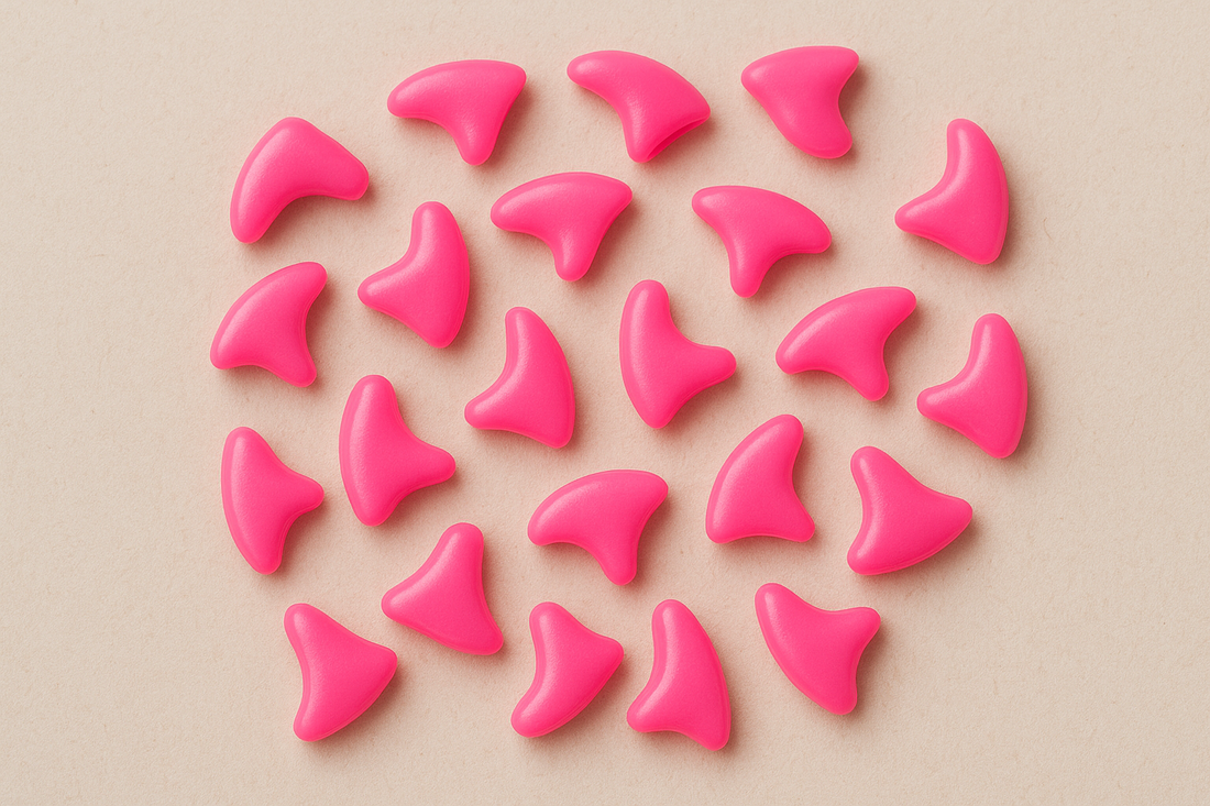 20 PCS Large Size Cat Nail Caps – Rose Red Silicone Soft Paw and Claw Covers, Safe Nail Protector Set for Cats to Prevent Scratching People and Furniture