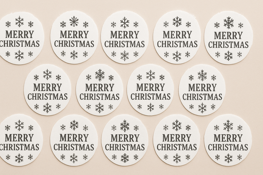 Winter Wonderland Elegance: White Snowflake Cup Pads for the Perfect Christmas Table