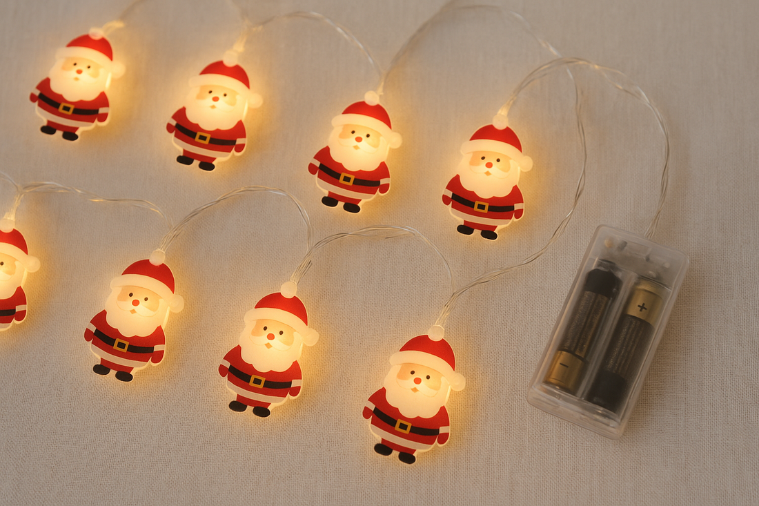 Glowing Festive Magic: The 1.5m Santa Claus LED Holiday String Light That Transforms Every Space