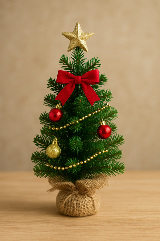 Invite the Holiday Spirit into Any Place with the 20cm Christmas Decoration Desktop Artificial Tree That Radiates Christmas Magic to Every Location