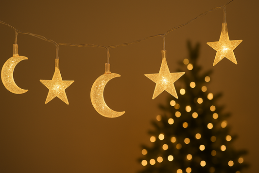 Moonlit Magic: The Enchanting Glow of the Christmas LED Sucker Hanging Light
