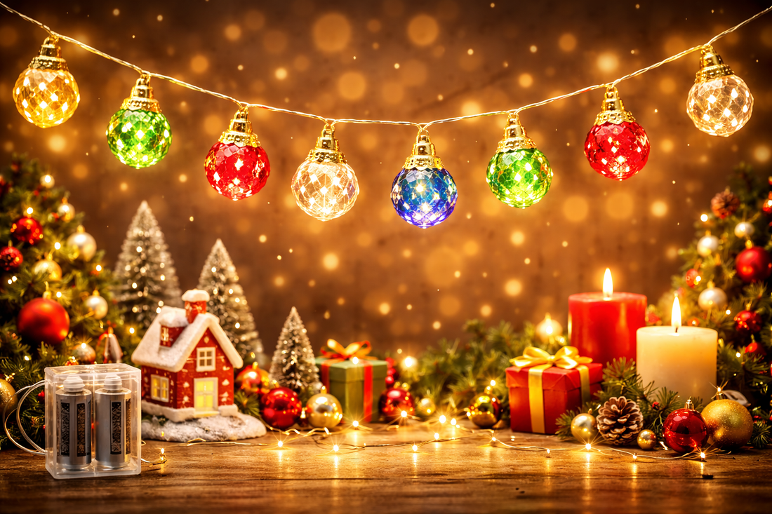 Create Festive Magic with Diamond-Shaped LED Christmas Lantern Lights