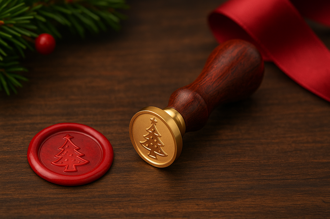 Christmas Series Fire Lacquer Seal (SD-25): A Timeless Touch of Holiday Craftsmanship