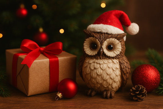 Charming and Lifelike Simulation Owl: The Perfect Christmas Gift and Decoration to Brighten Your Holiday Season