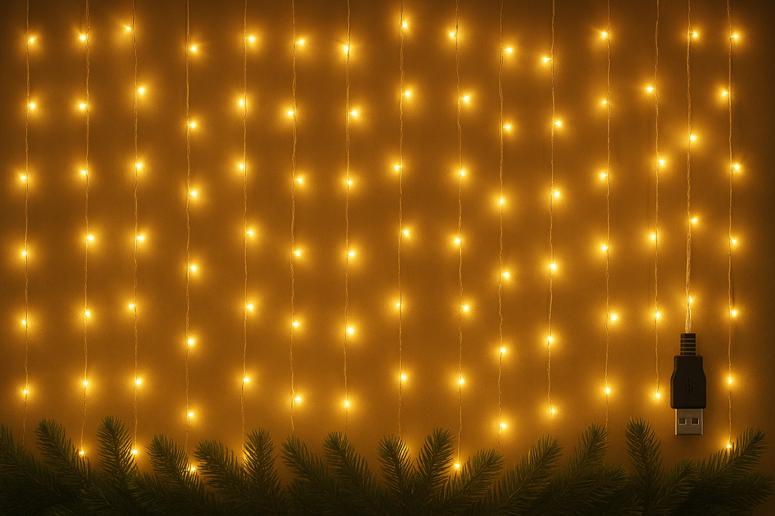 Transform Your Space with USB LED Curtain Lights: The Ultimate Christmas Decoration Guide