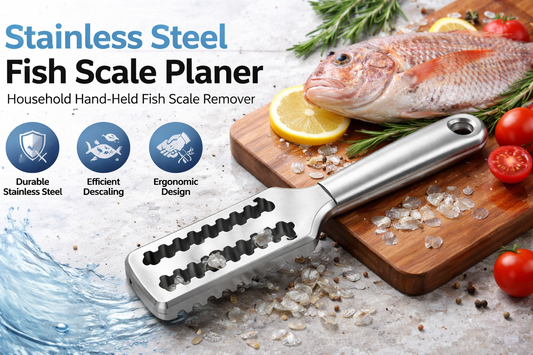 Effortless Fish Cleaning: A Complete Guide to the Stainless Steel Fish Scale Planer