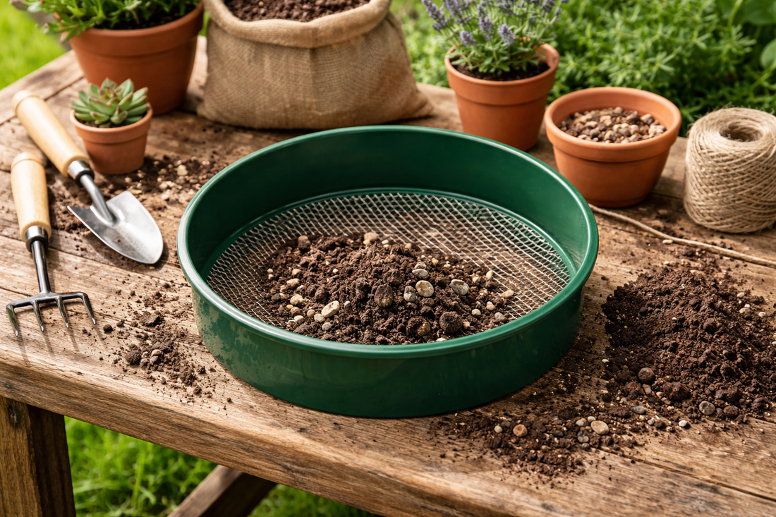 The Essential Guide to Using the Professional 16cm Green Gardening Sieve Tool for Perfect Soil Preparation, Sand Filtering, and Successful Home Planting Projects
