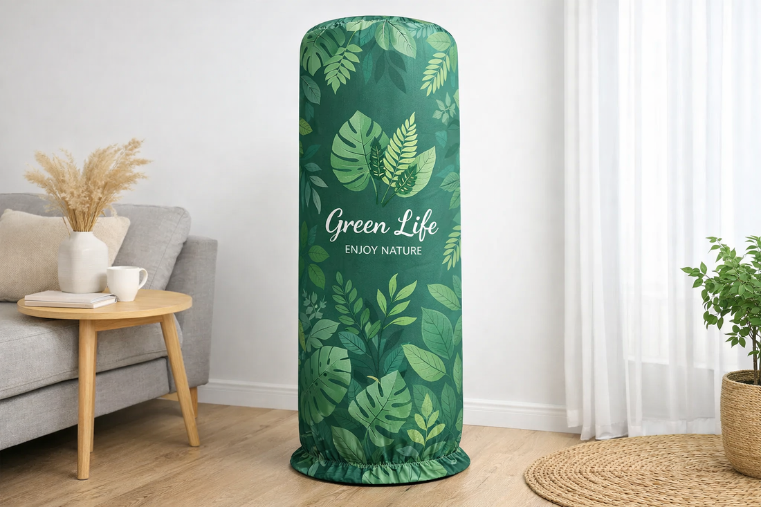 The Ultimate Guide to Protecting Your Home Appliances with the Vertical Fan Universal All-inclusive Dust-proof Protection Cover in Large Size Green Leaf Design
